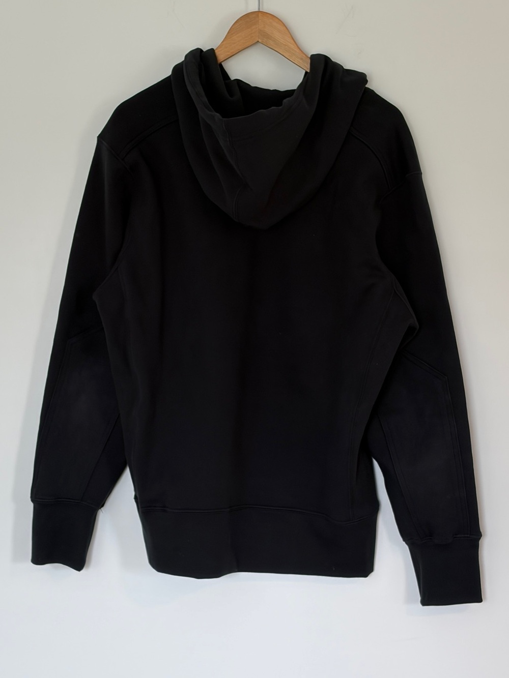 American Giant Mens Classic Pullover Hoodie Sweatshirt fleece black medium - Picture 6 of 11